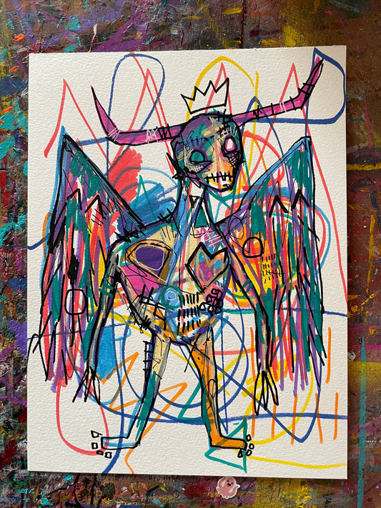 (Imp) Oster Painting on 9x12" Watercolour paper