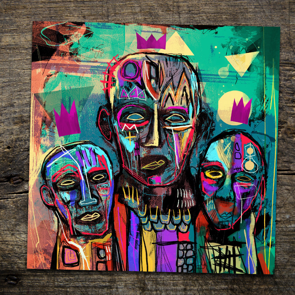 Council of Kings 16x16" Limited Edition of 15 Giclee Print
