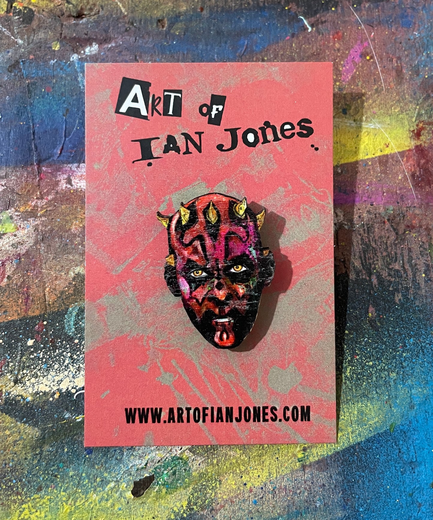 Special edition 2 Wooden Pin Badge