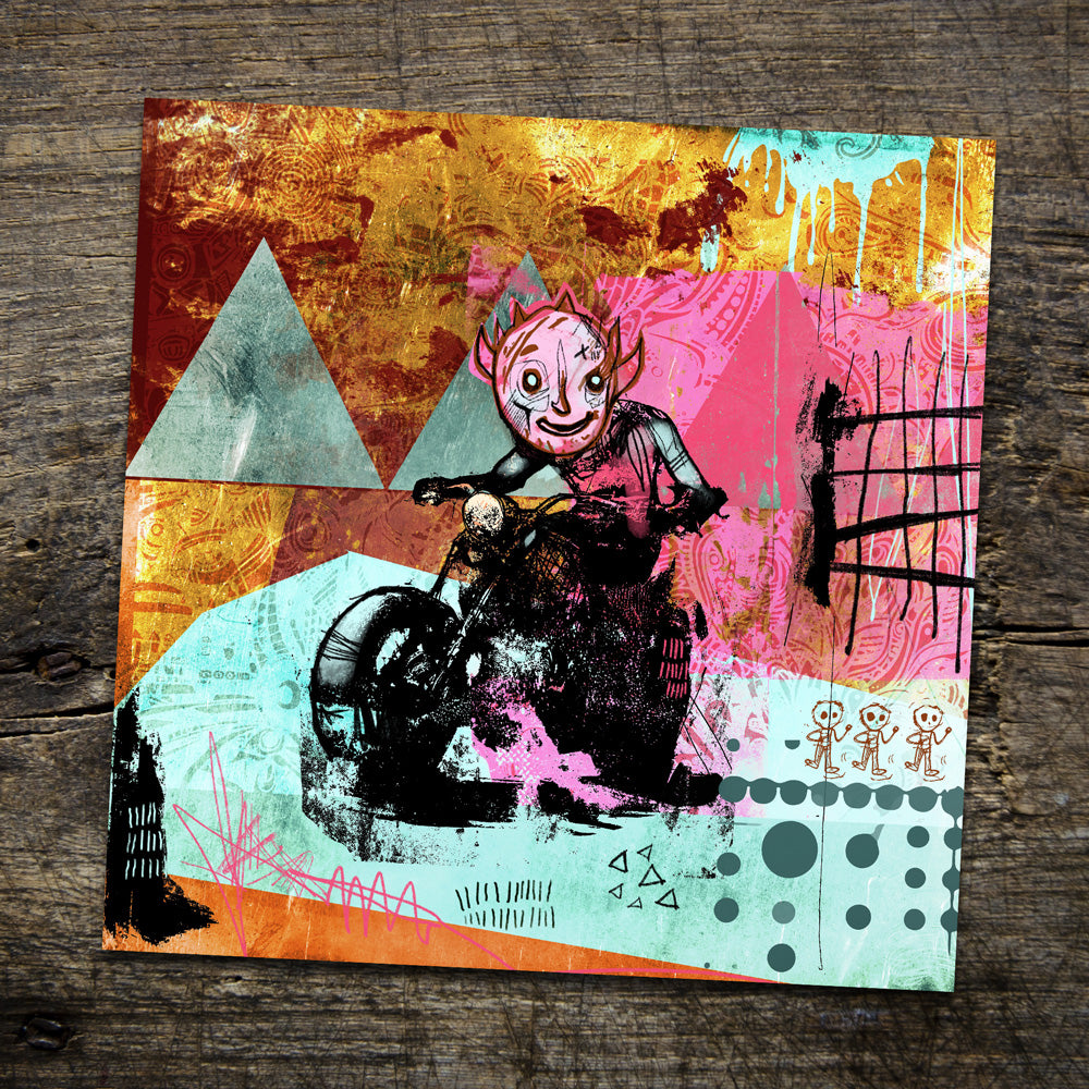 Hellz Angel Open edition Print