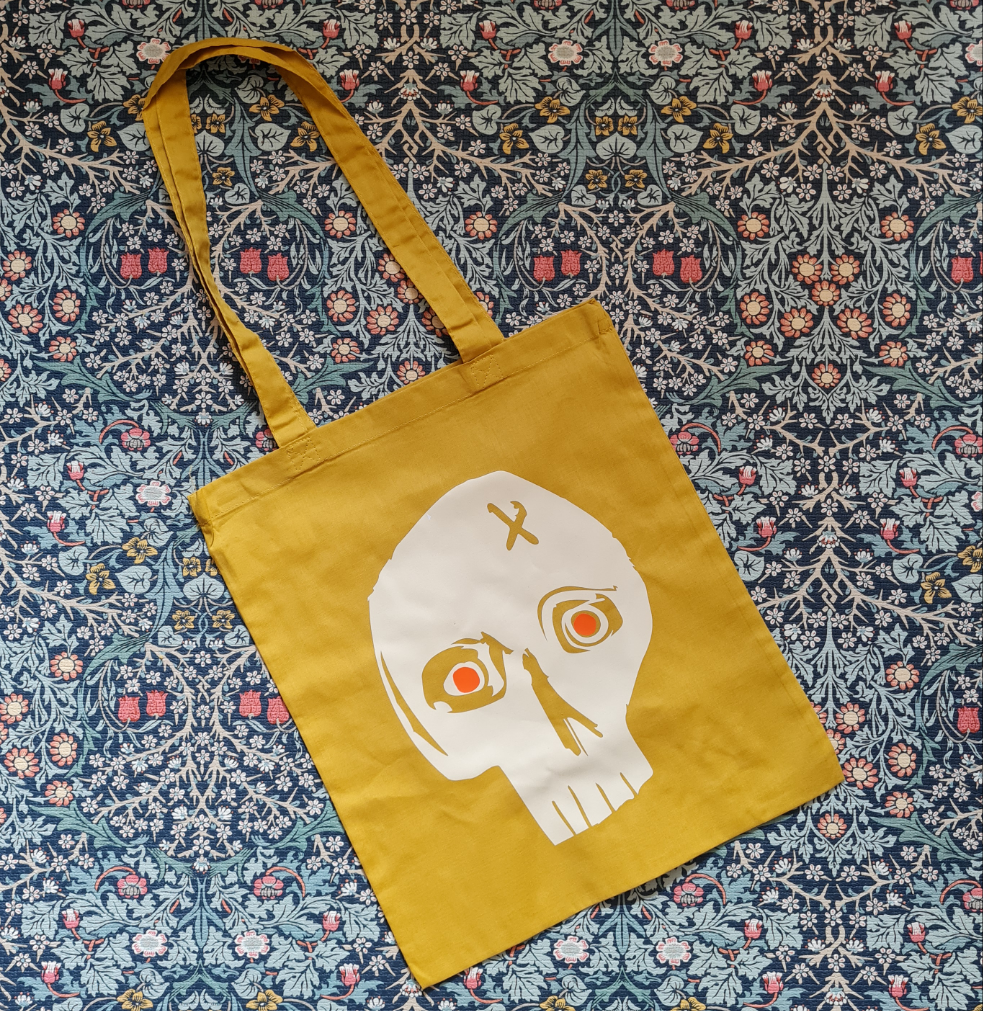 Shimzu Skull Tote Bag