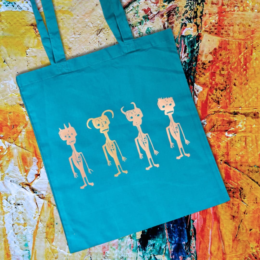 Four demons Tote Bag