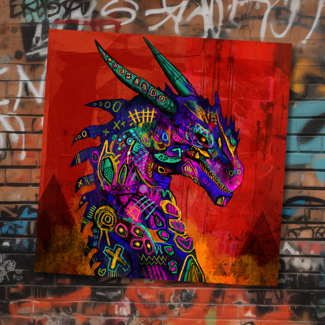 Dragon Open edition Archival Print