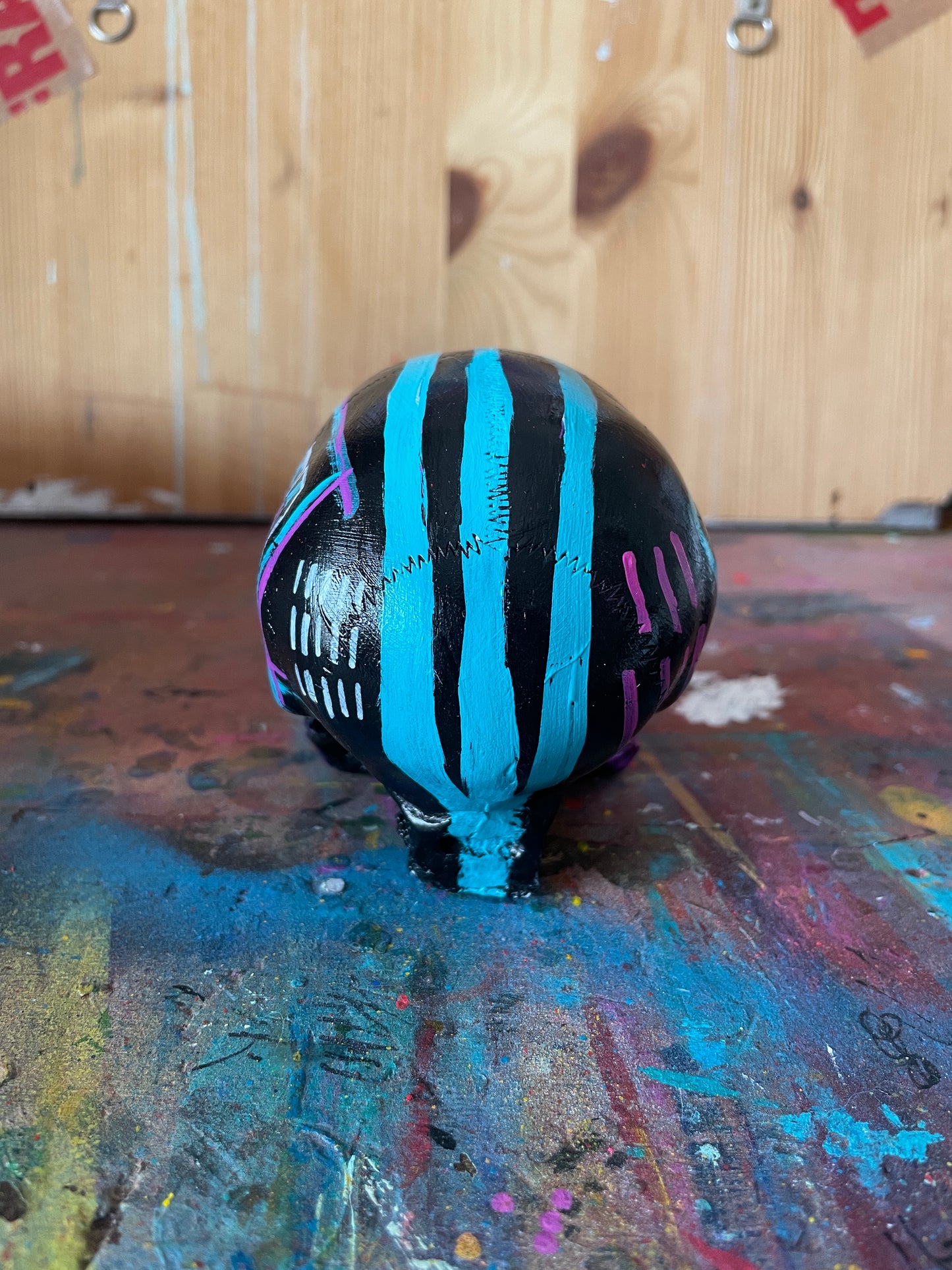 Hand Painted Skull