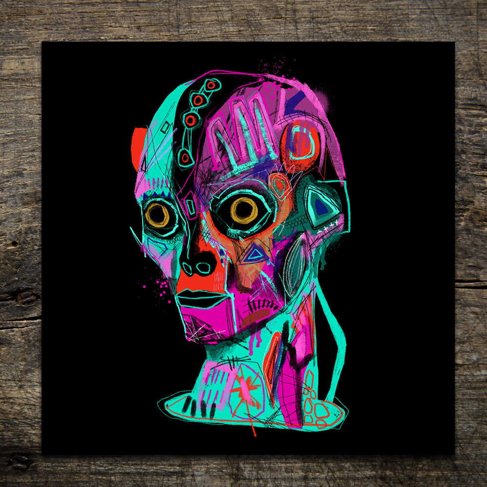 Syntax 16x16" Limited Edition of 15 Giclee Print