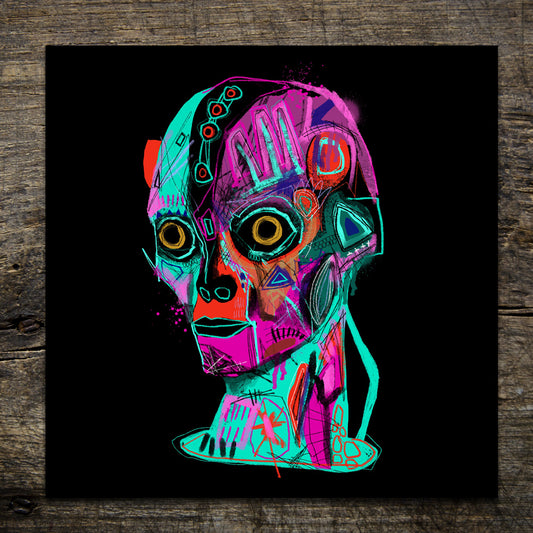 Syntax 16x16" Limited Edition of 15 Giclee Print