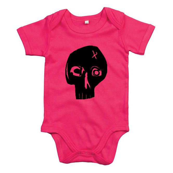 Skull Baby grow