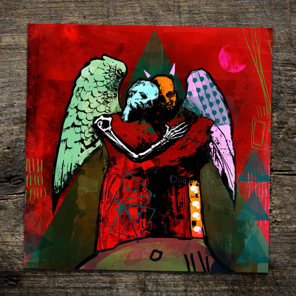 Embrace 12x12" Limited Edition of 15 Giclee Print