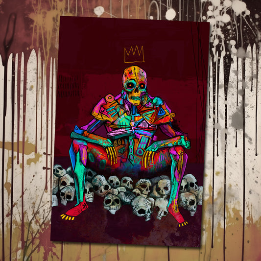 Bone King 12x18" Limited Edition of 15 Giclee Print