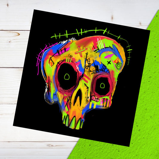 NeoGhast 12x12" Giclee Print