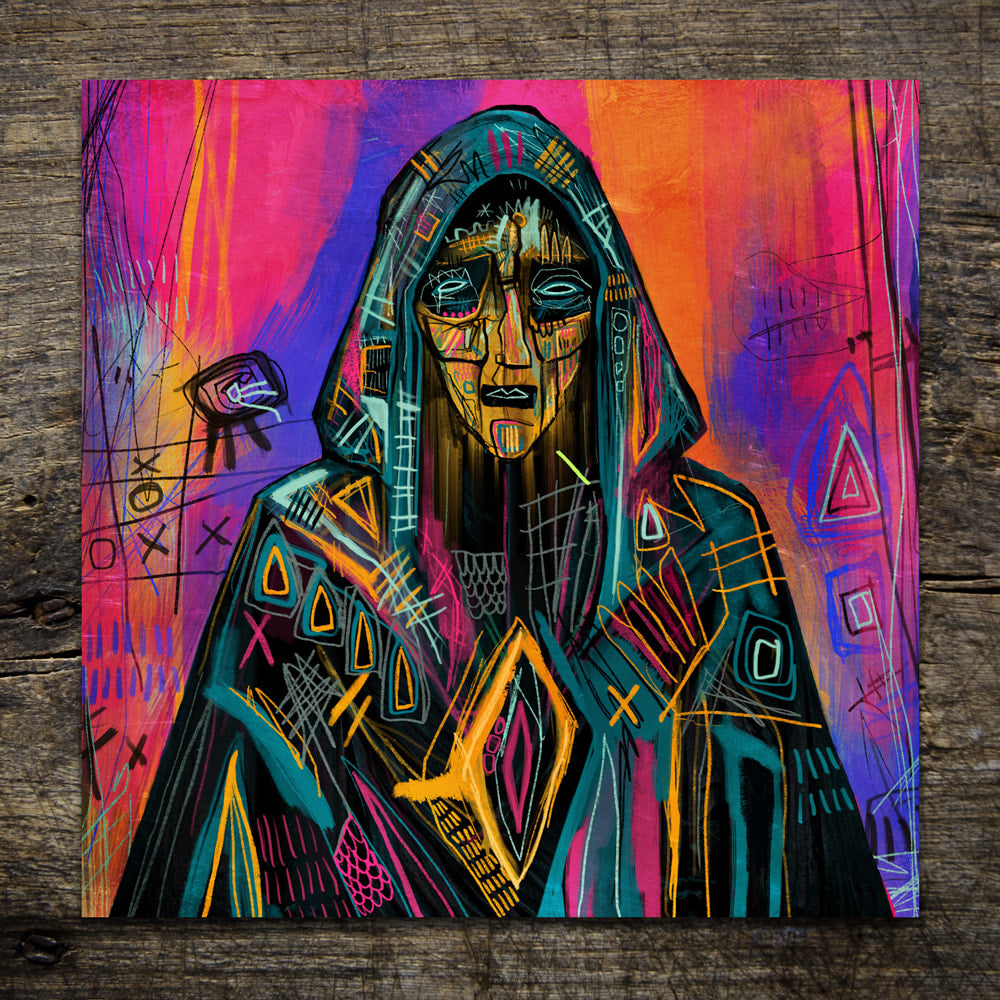 The Messenger 16x16" Limited Edition of 15 Giclee Print