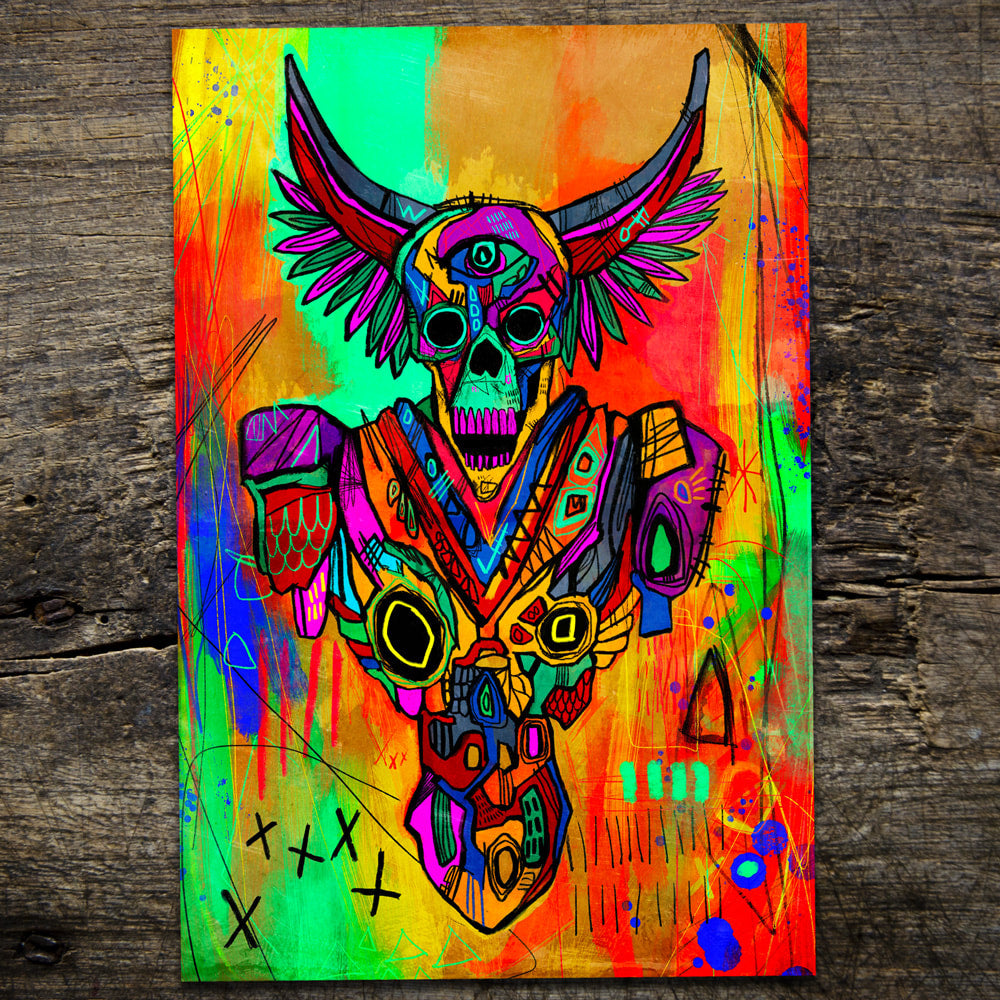 Sepulchral Visionary 16x24" Limited Edition of 15 Giclee Print