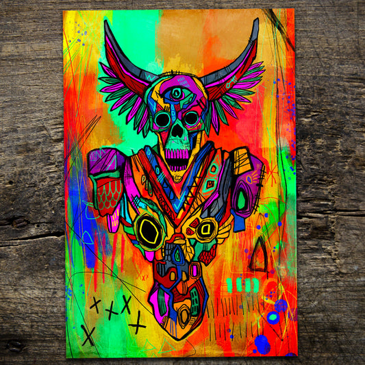 Sepulchral Visionary 16x24" Limited Edition of 15 Giclee Print