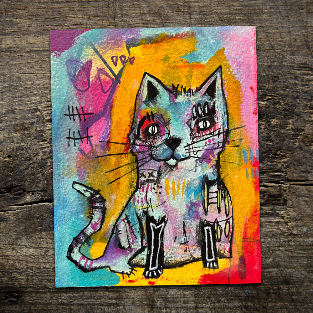 Cat Sketch 10x8” Open Edition Print