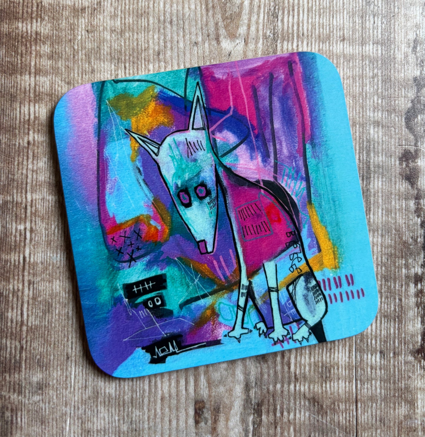 Blue Hound Coaster