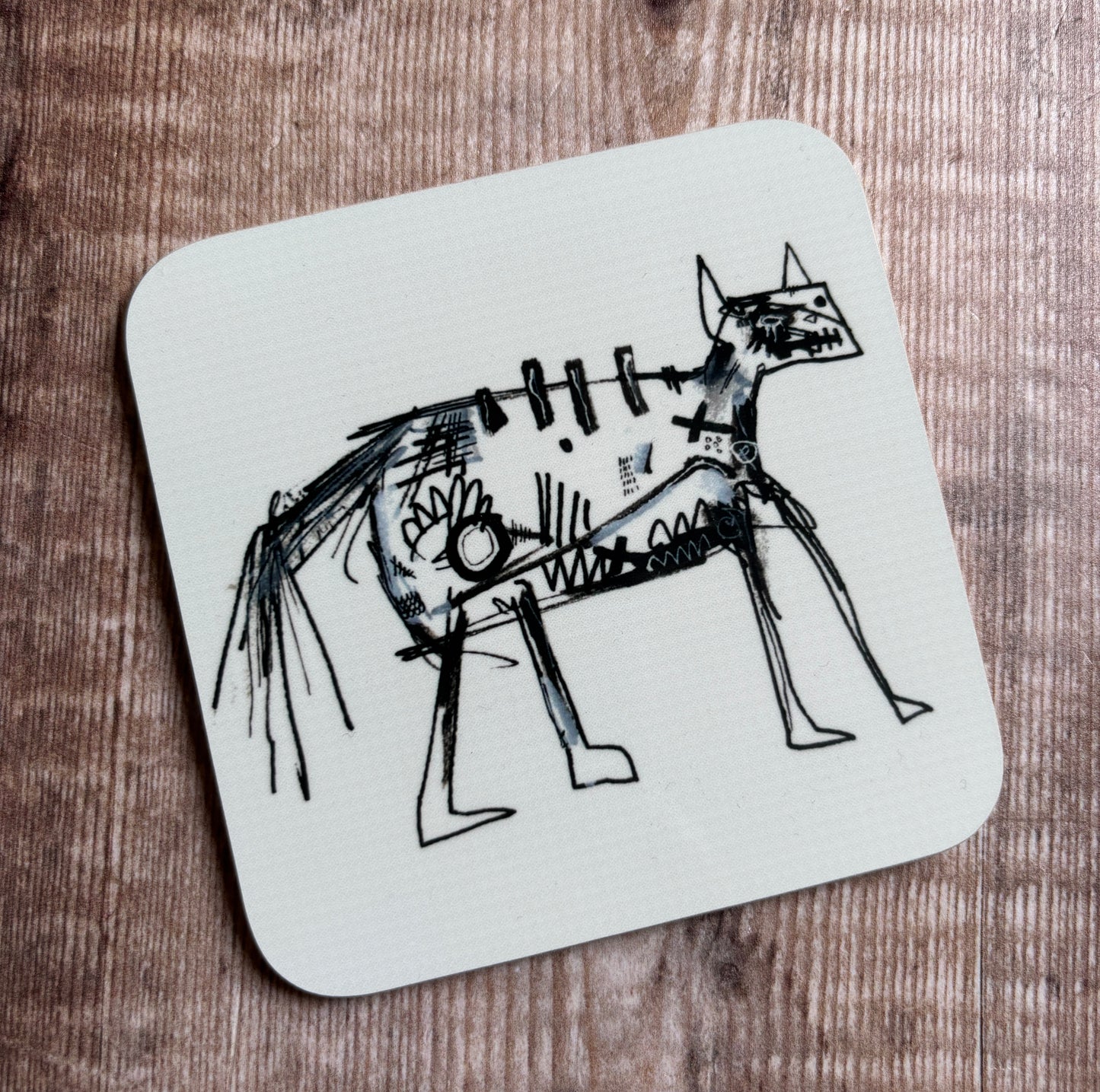Stilt Leg Cat Coaster