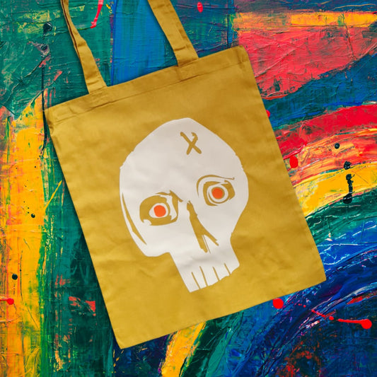 Shimzu Skull Tote Bag