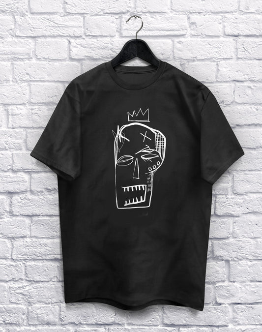 Crowned Skull (Ode to Basquiat) T-shirt