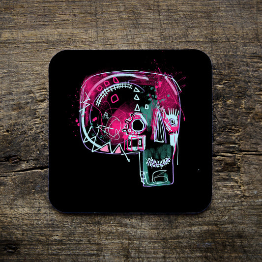 Untitled Skull Coaster