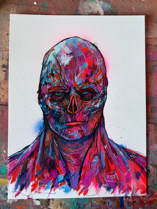 Vecna Watercolour Painting 9x12"