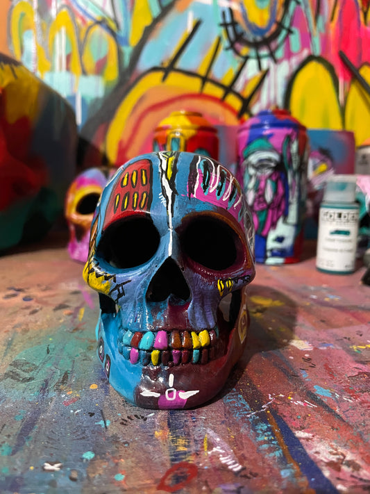 Hand Painted Skull #3